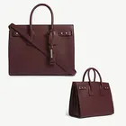 Italy Hot Sale Custom Design Luxurious Women Handbag Genuine Leather Tote Handbags