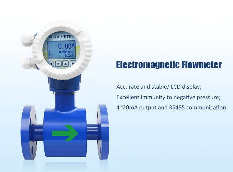 Electromagnetic flow meter, magnetic flow meter