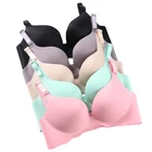 Low price seamless wireless women sex push up lingerie sexy gather bra
