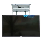 Home and office used TV stand remote control motorized flip down ceiling tv lift for 32-70 inch TV
