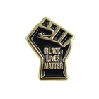 I Can't Breathe Black Lives Matter Hard Soft Enamel Lapel Pin