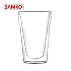 Coffee Borosilicate Glass Coffee Wholesale High Borosilicate Double Wall Cup Glass Coffee