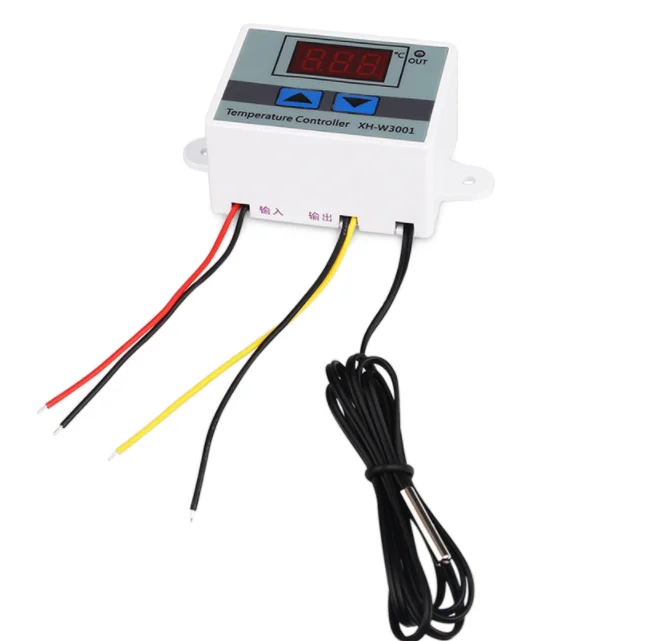 10A 12 В 24 110 220VAC цифровой светодиодный температура контроллер XH-W3001 для Инкубатор охлаждения нагрева переключатель Термостат NTC сенсор