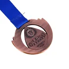 Custom Engraving Blanks College 3D Sports Cute Jewelry Silver Medals And Trophies