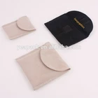 Velvet Pouches Cheap Velvet Drawstring Jewelry Pouches with Hot Stamping