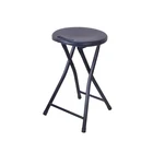 Modern Design Portable Metal Frame PP Folding Stool