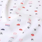 Quality cotton printed combed fabric home wear baby pajamas A cotton fabric