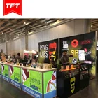 Modular Booth Modular Booth Custom Aluminum Modular Frameless Led Light Box Fabric Trade Show Booth 10x10