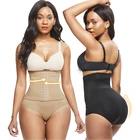 Standard Better Breathable 3 Rows Hooks Seamless Women Butt Lifter Panties Shaper