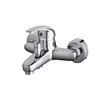 Traditional popular brass wall mounted bathtub mixer taps bath shower faucet