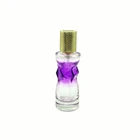 Perfume bottle woman charm curve glass bottle