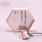 Decorative wooden ring necklace bracelet jewelry display holder tray