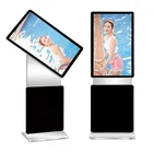 Rotating LCD Digital Signage totem Floor Standing Advertising Display