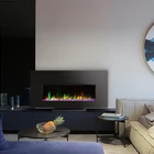 Wall Mounted Fireplace Decor Flame Electric Fireplace