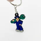 Wholesale Custom Soft PVC Keychains 3D PVC Rubber Key Chain for Promotion Gift