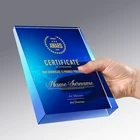Award Trophy New Design Custom Engraving Crystal Glass Award Trophy