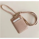 Custom Logo Leather Credit Card Holder