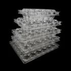 Pvc Eggs Egg Pvc Quail Eggs 20 Holes Disposable Plastic PVC Chicken Eggs Plastic Blister Quail Egg Tray