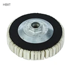 Polishing pad wool felt wheel black thread wheels buffing wheel car cleaning buff wool felt