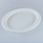 Disposable Plate Disposable Plates Disposable Tableware Bagasse 10" Oval Plate