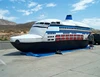 2019 Hot sale giant inflatable cruise ship, inflatable carnival boat for advertising