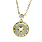 Hot Sale Real Italian Women Jewelry Gold plate 925 Sterling Silver Chain