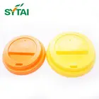 Smart Lids Coffee Cups And Lids 90mm Plastic Coffee Cup Lid