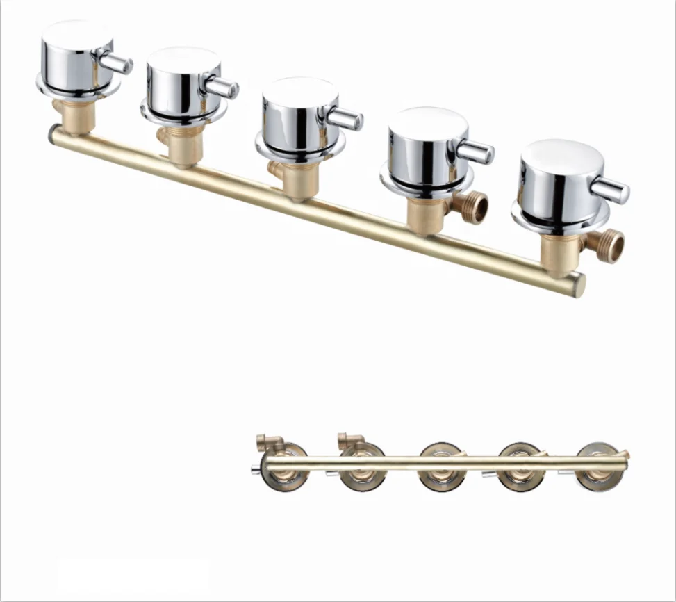 High quality Multifunctional bathroom standard bath shower faucet polished chrome mixing water tap faucets