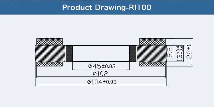 CubeMars-RI100-Product-Drawing