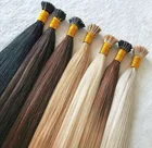 Hair boutique factory wholesale overnight delivery thick end 1gr remy i tip hair extensions