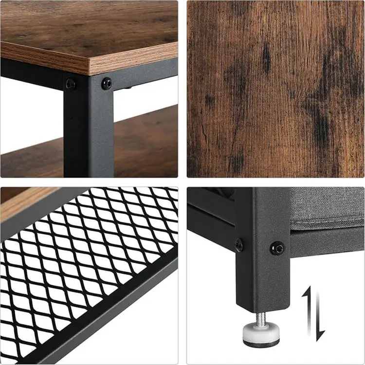 Movable Storage Children Furniture Table Adjustable Table To Study Table And Bookshelf With Tables