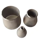 Industrial pipes connector stainless steel butt-welded concentric reducer for hydraulic project