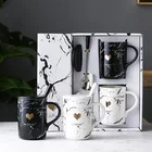moden animal ceramic mug set for office home gift promotion coffee tea milk water