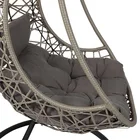 Garden Chair Garden Chairs Outdoor Furniture Steel Wicker Egg Shape Hanging Garden Patio Swings Chair