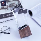 Trophy Trophy New Design Wooden Trophy New Design Handmade Crystal Craft Trophy With Wood Base