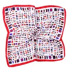 New style wholesale women fashion square silk muslim scarf, digital printing satin silk scarf