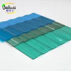 Hot Selling Sun Pc Corrugated Sheet Balcony Decoration Polycarbonate Sheet