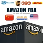 cheapest rates logistics agent amazon FBA express sea freight forwarder from China to Europe USA air freight shipping