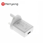 White color UK plug ac dc adapter 5V 1A 2A 2.1A universal switching power charger for speaker with CE