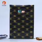 Black handsome high toughness PE plastic packaging gift hole bag, stock stock