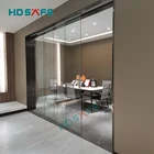modern single 3 panel sliding glass door accessories for office
