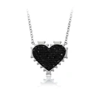 Heart Necklace Pendant 46890 Xuping Wholesale Latest Model Stainless Steel Women Heart Shaped Pendant Necklace