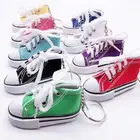 canvas shoes key chain bag pendant sneakers keychain gifts custom wholesale
