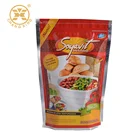 Leak proof metallic standing bag packaging doypack for mexican food/ spice sauce/ condiment sauce