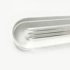 China Aohong Borosilicate Sight Glass 3 Lines 4 Grooves Reflex Gauge for Boiler Level Measuring Instruments