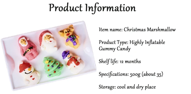 hot sale good price halal christmas box gift candy
