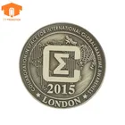 Zhongshan Manufacturer Custom Soft Enamel Old Metal Brass 3D Medallion Challenge Coins