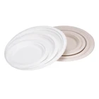 Disposable Plate Bagasse Disposable Plate Eco Friendly Compostable Disposable 6 Inch Bagasse Sugarcane Round Plate