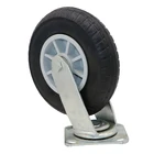 63mm caster wheels industrial steel casters rubber wheel