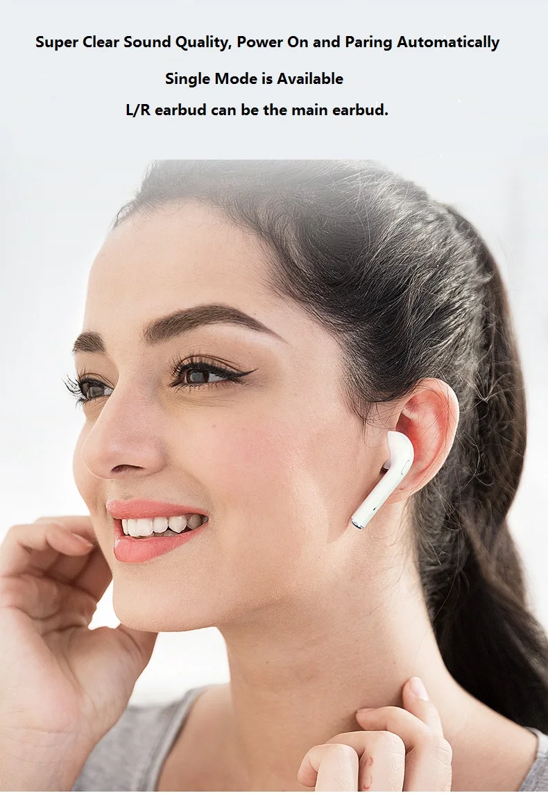 mini earphones earbud with ODM/OEM brand logos custom earbud case - ANKUX.COM